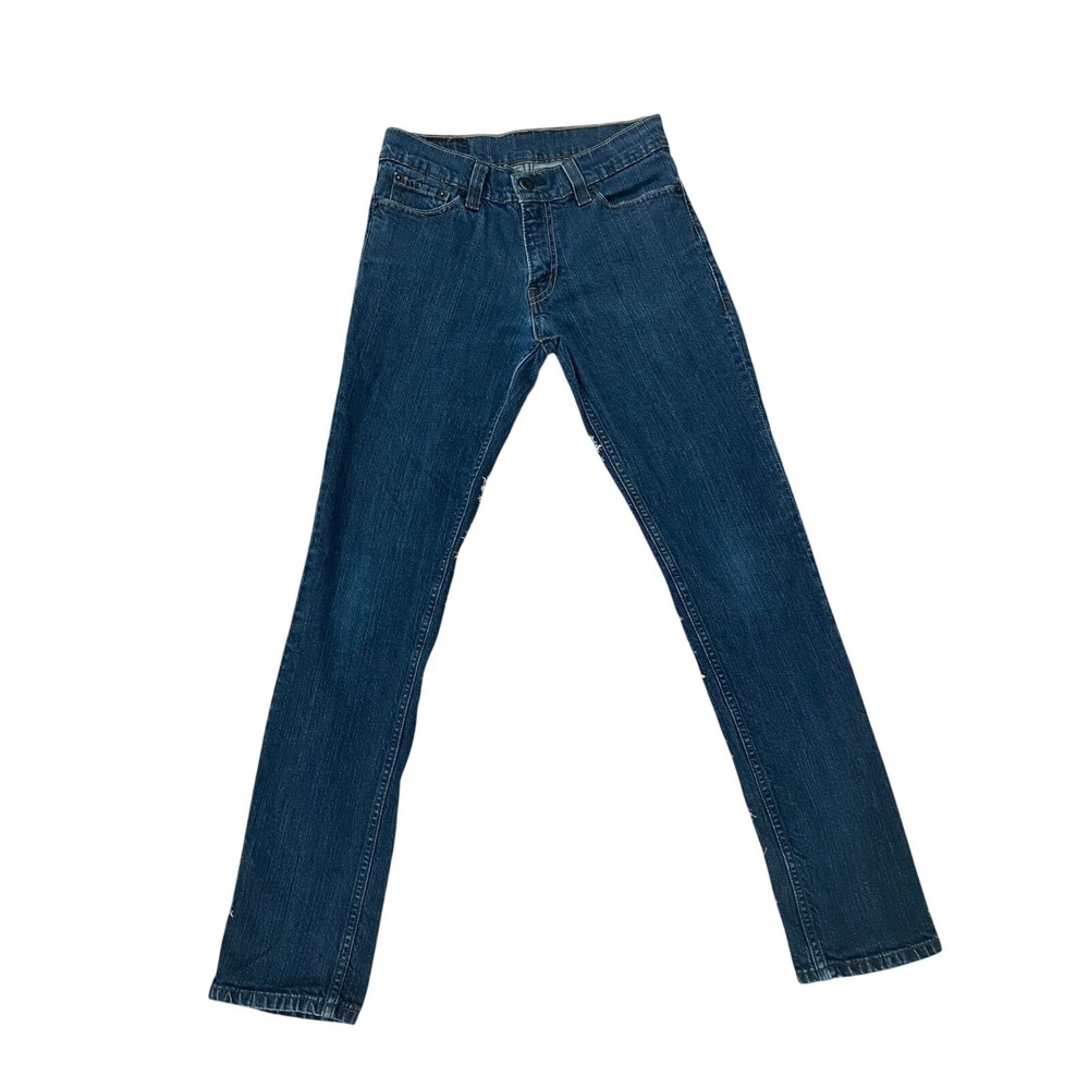 Levi's 510 Jeans Womens Size 30 Dark Wash Denim Five Pocket‎ Design